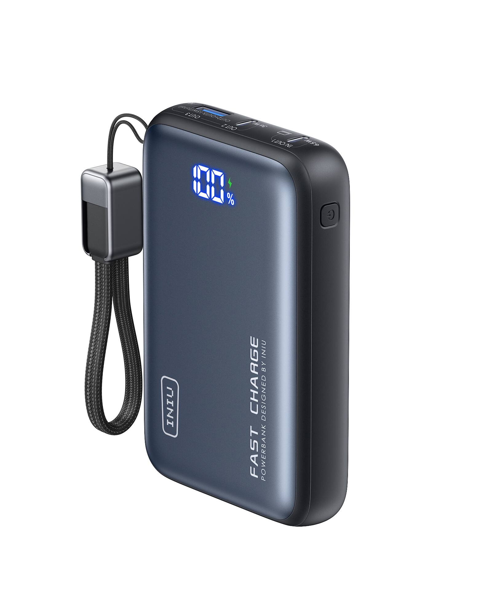 FAST CHARGE  
POWERBANK DESIGNED BY INIU  
INIU