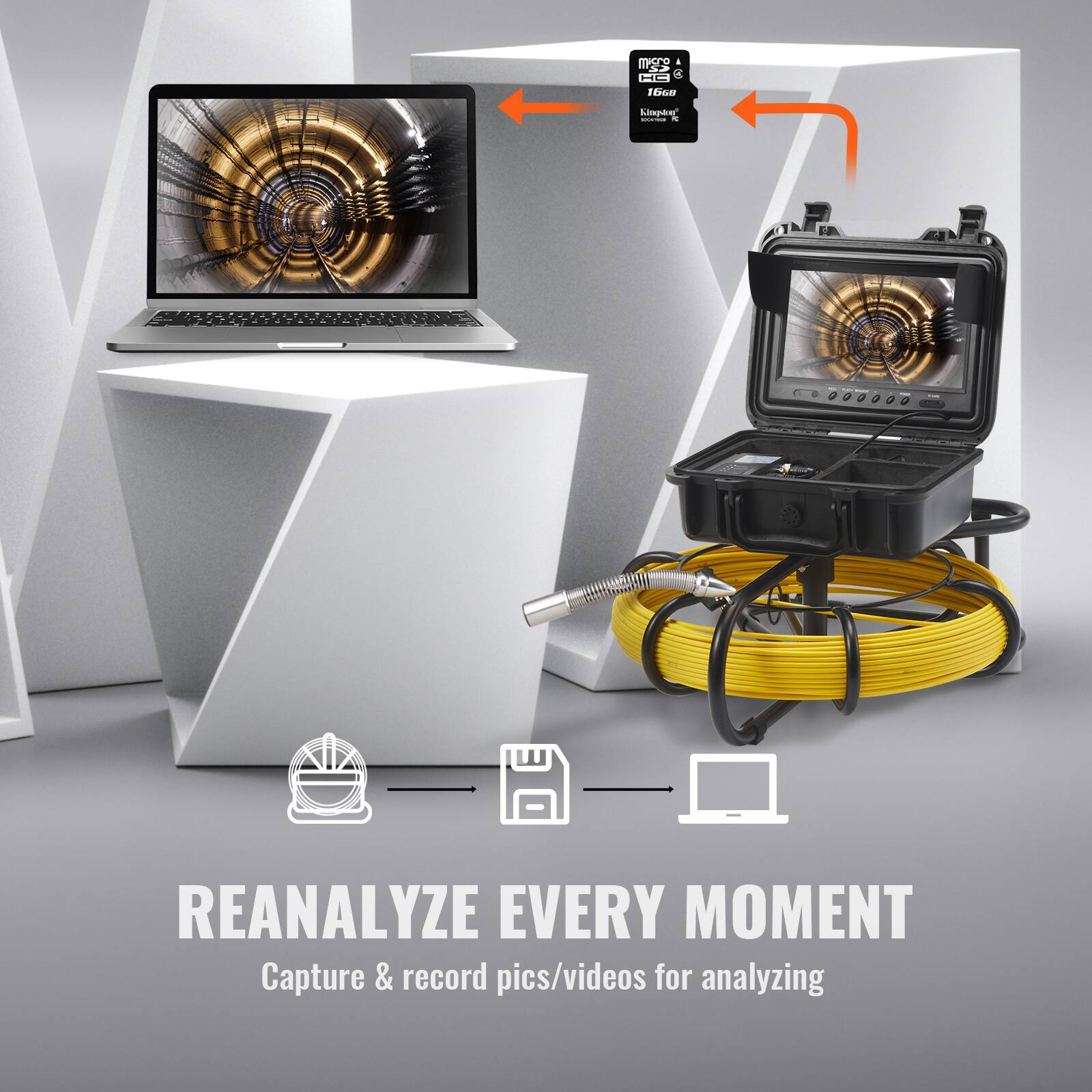 REANALYZE EVERY MOMENT  
Capture & record pics/videos for analyzing