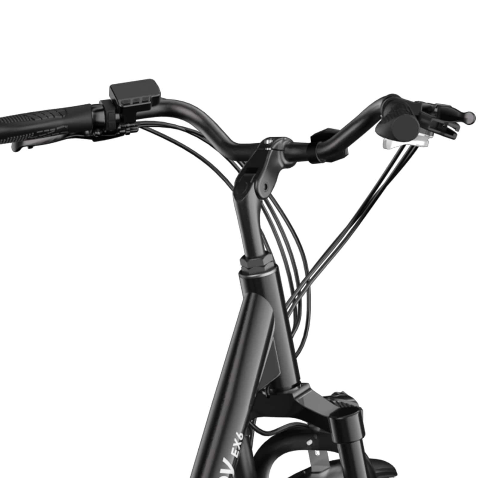 Alt View 13. HiBoy - EX6 Electric Bike w/ 75 mi Max Operating Range & 25 mph Max Speed - White.