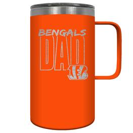 Great American Products - Cincinnati Bengals Dad 18oz. Hustle Travel Mug - Multicolor