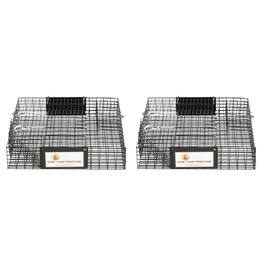 Rugged Ranch Products - Rugged Ranch CHPTO Chipmunkinator Metal 2 Door Catch Trap Cage (2 Pack) - Chipmunk