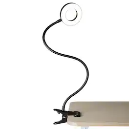 OttLite - Dimmable Ring Light with Clip - Black