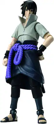 Front. Bandai - Bandai - Naruto - Ultimate Legends - Sasuke Action Figure - Collectibles - Multicolor.