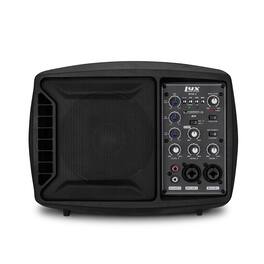 Lyxpro - Small Pa Speaker Monitor, Class-d Amplifier with Band EQ and Mixer 48v Phantom Power