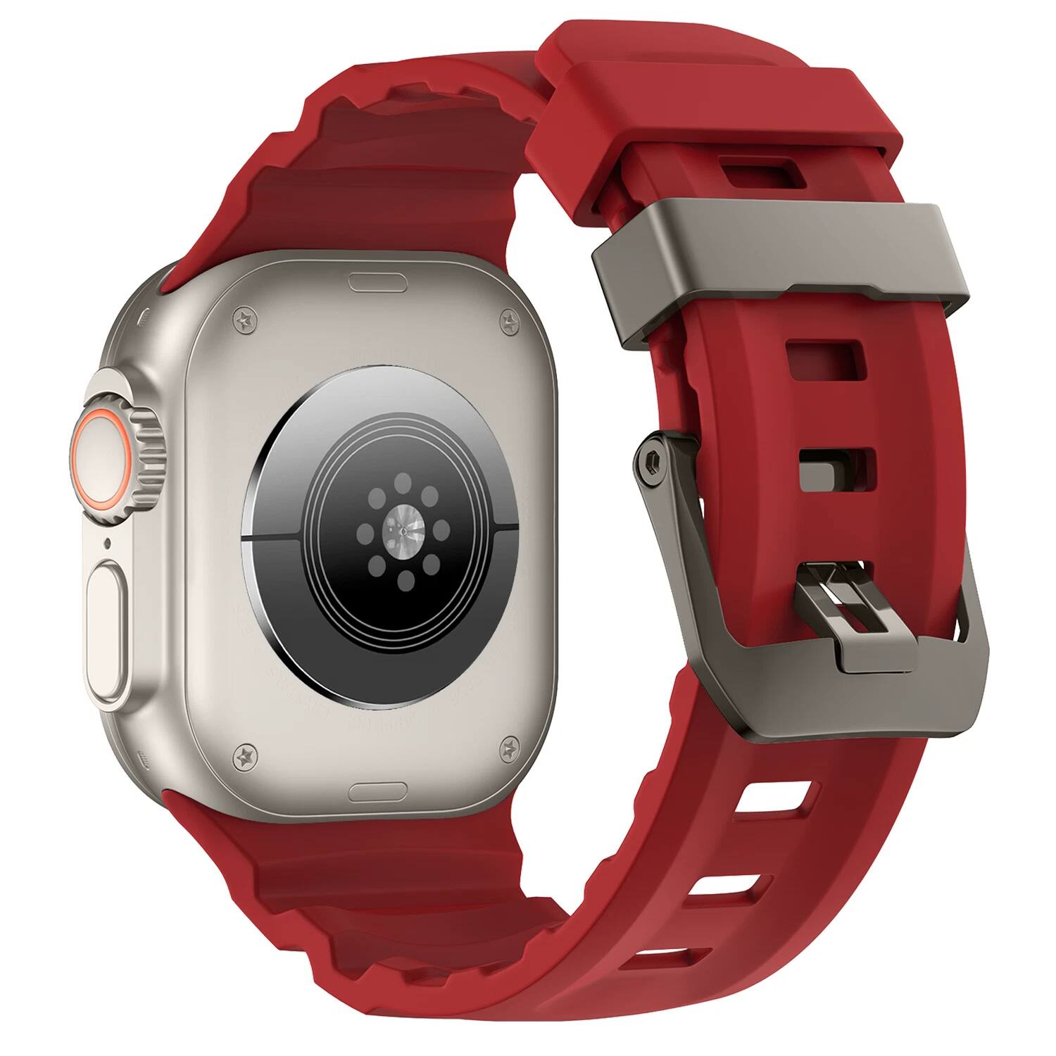 Red-Titanium Buckle