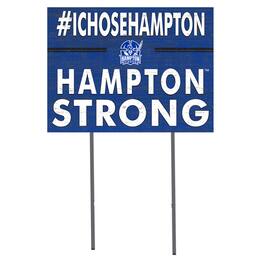 Jardine - Hampton Pirates 18'' x 24'' I Chose Lawn Sign - Blue