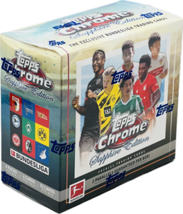 2020-21 Topps Chrome Sapphire Edition Bundesliga Soccer Box