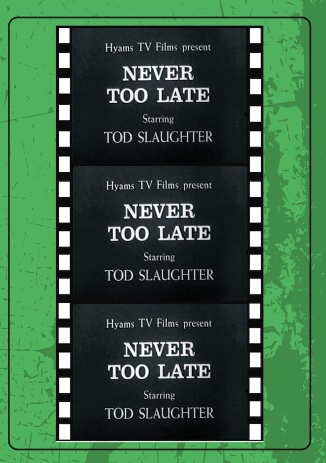 Never Too Late to Mend  - DVD