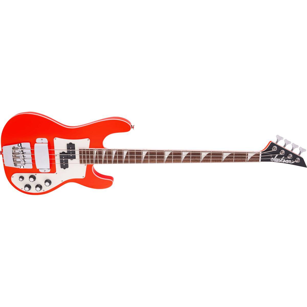 Alt View 5. Jackson - Jackson X Series Concert Bass CBXNT DX IV Electric Guitar, Laurel Fingerboard, Rocket Red.