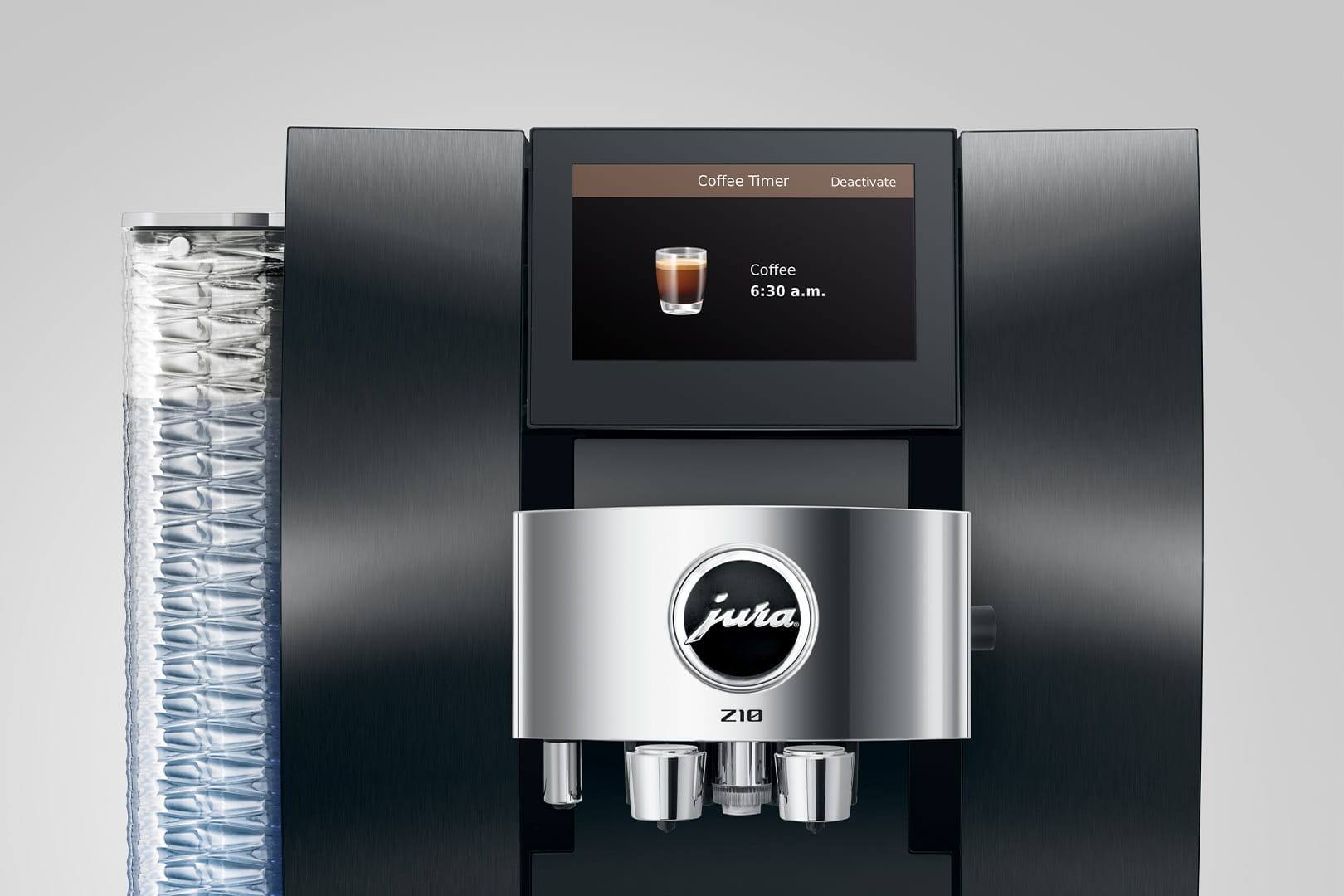 Coffee Timer  
Deactivate  
Coffee 6:30 a.m.  
jura  
Z10