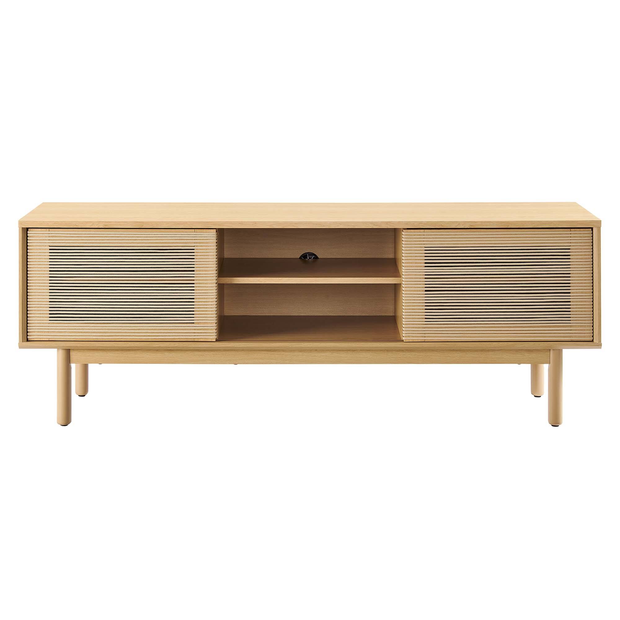 Alt View 4. Modway - Milo 59" TV Stand by Modway - Oak Tan.