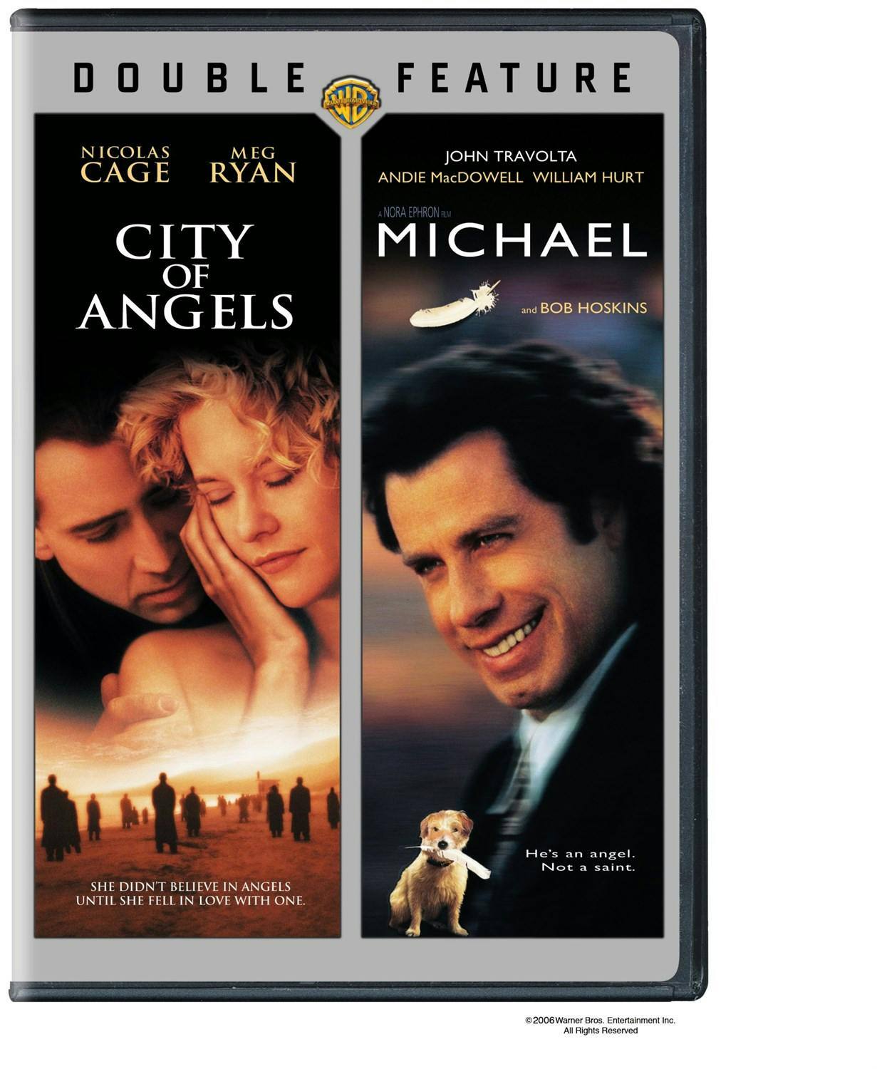 Front. City of Angels/Michael (DVD Double Feature) [DVD].