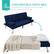 CONVERTIBLE SOFA BED
Transforms into a bed to accommodate guests spending the night