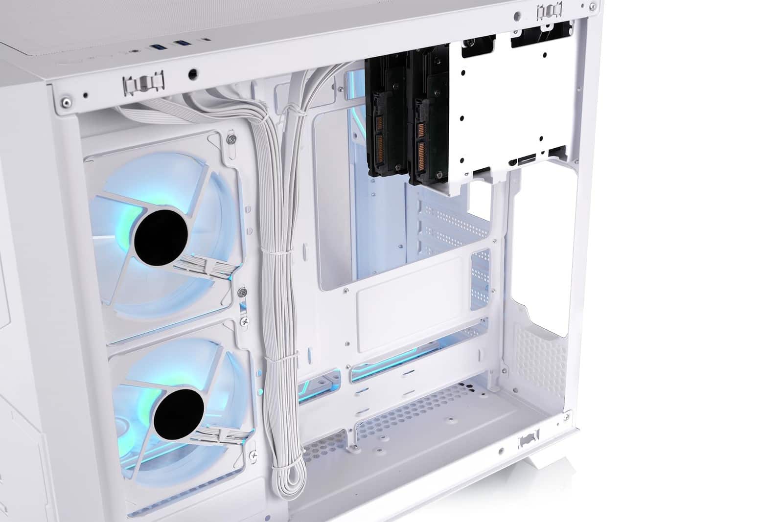 Thermaltake vision 330 cr argb white case Snow CA-11V-00M6WN-00