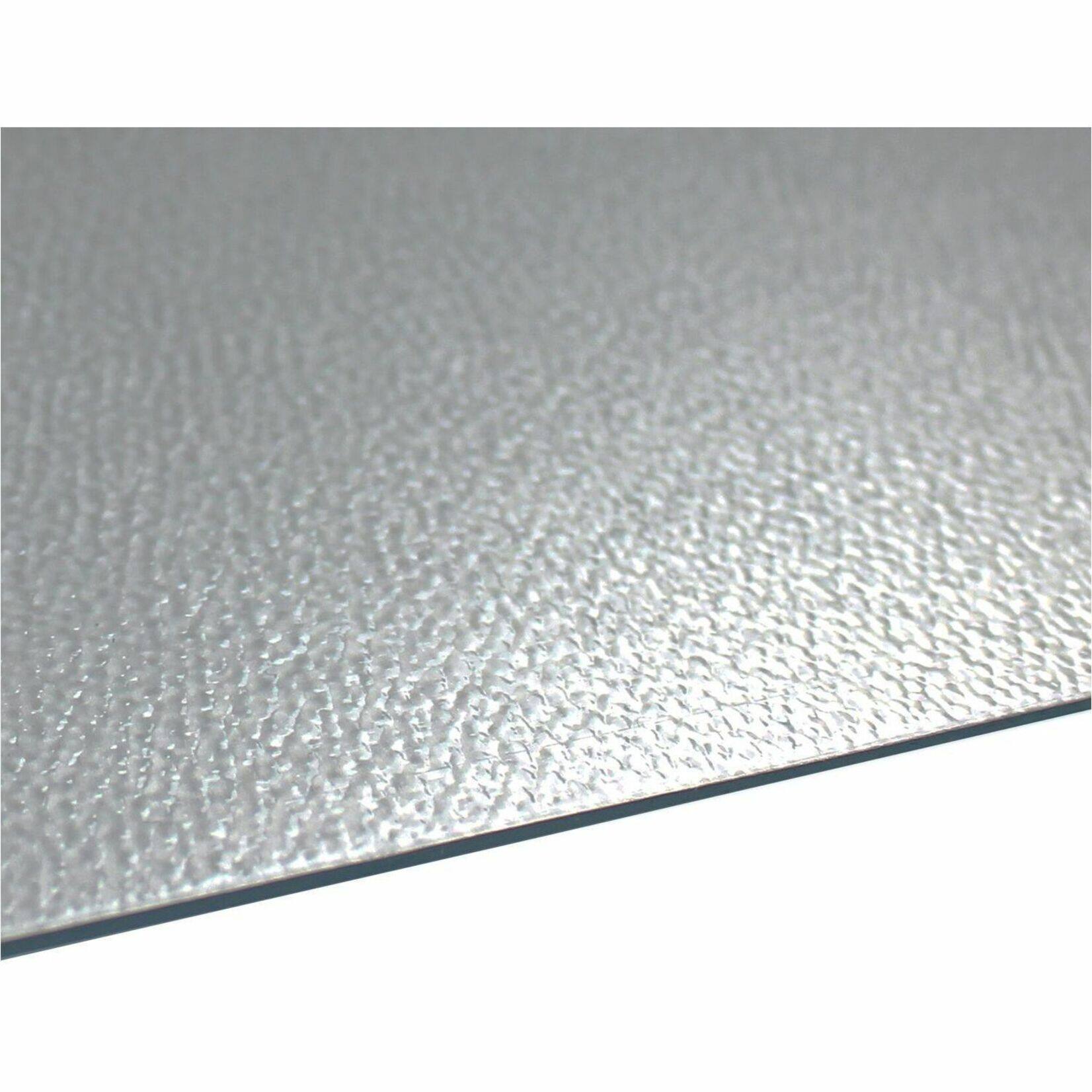 Alt View 20. Floortex - Cleartex Unomat Anti-Slip Rectangular Chair Mat Hard Floors and Carpet Tiles - 48'' x 53'' - Clear.