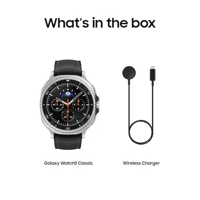 Samsung Galaxy Watch8 Classic Stainless Steel Smartwatch 46mm BT Black (2025) SM-L500NZKAXAA - Best Buy Samsung Galaxy Watch8 Classic Stainless Steel Smartwatch 46mm BT Black (2025) SM-L500NZKAXAA - Best Buy