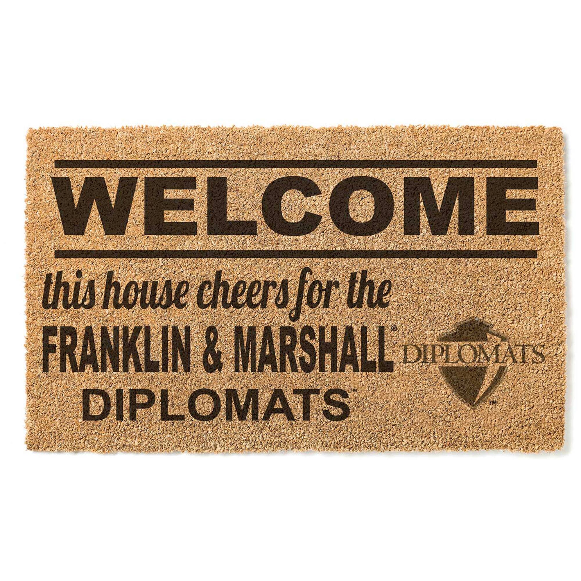 Franklin & Marshall Diplomats 18" x 30" Welcome Doormat