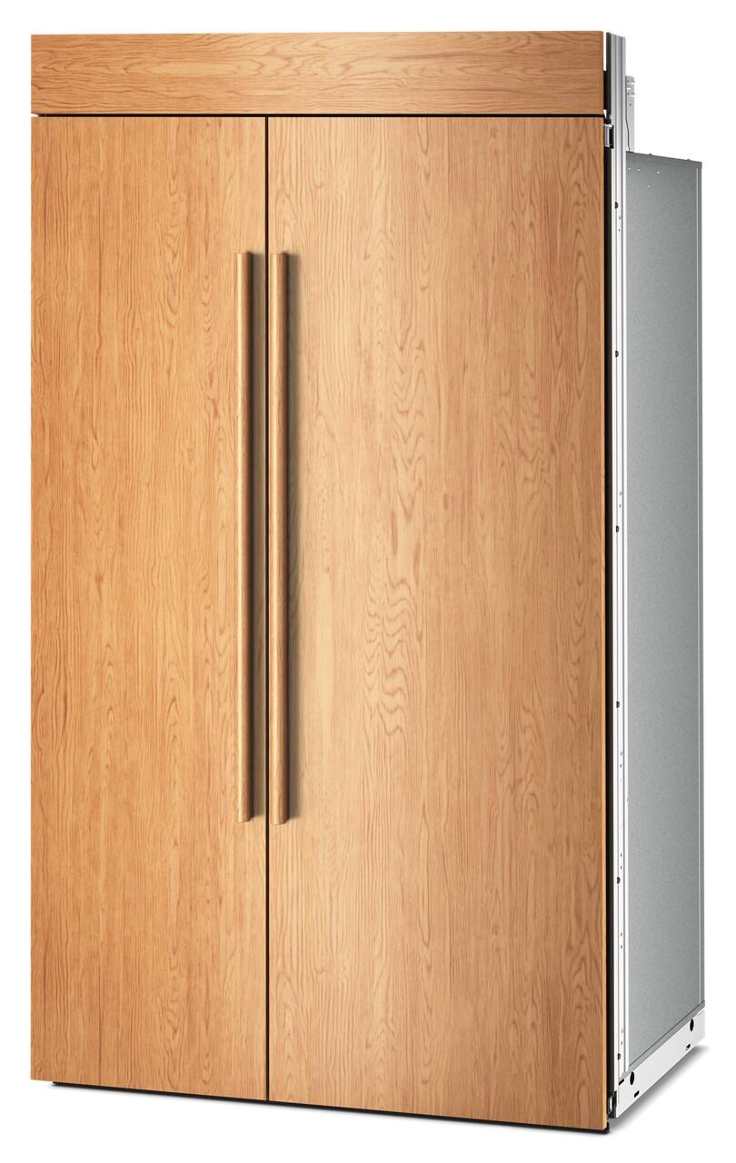 Alt View 6. KitchenAid - 42" wide 25.5 cu. ft. Built-In Panel-Ready (not included) Side-by-Side Refrigerator with Platinum Interior - Panel Ready.