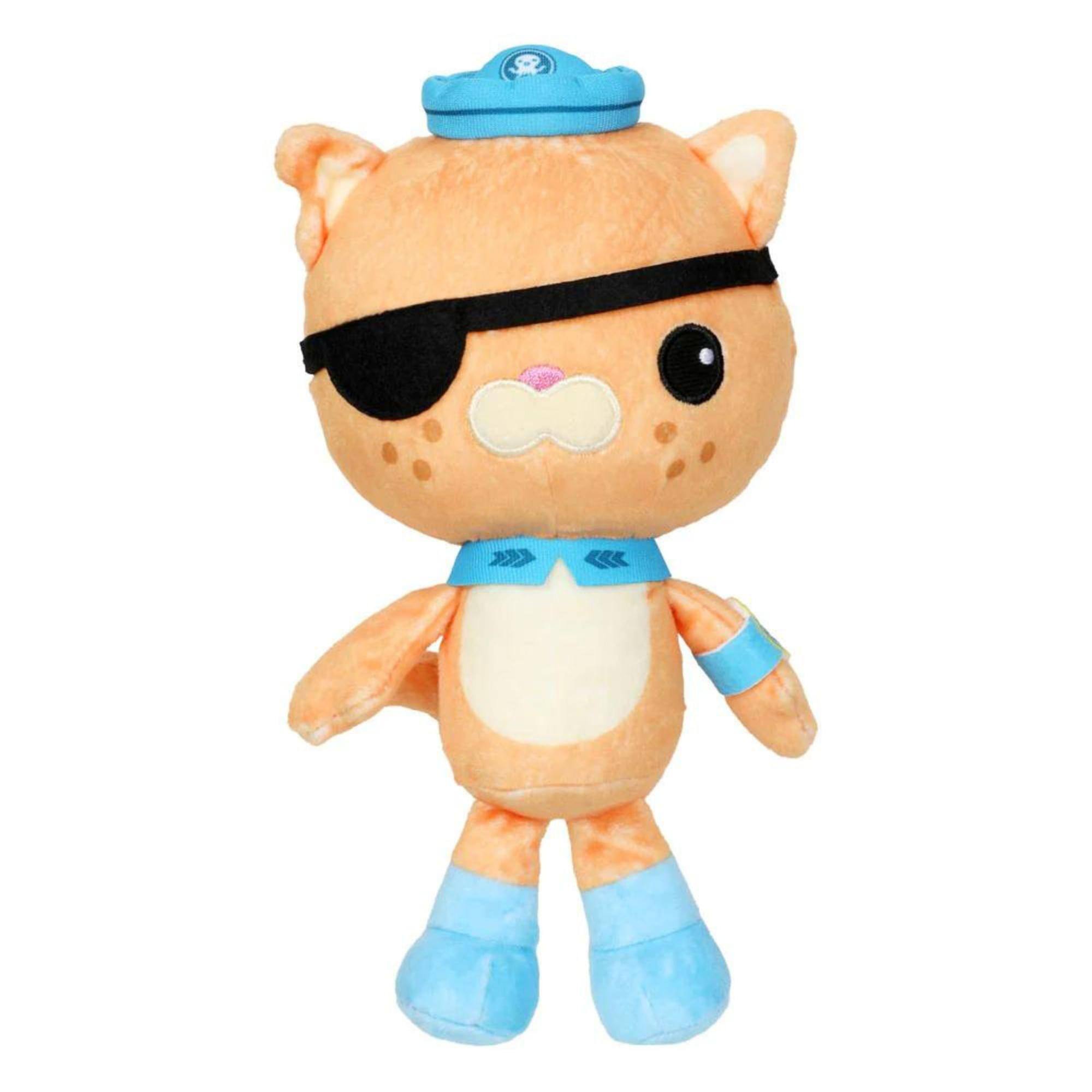 Front. Moose Toys - Octonauts Above & Beyond 8 Inch Plush | Kwazii - Orange.