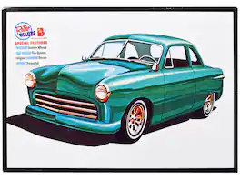 Skill 2 Model Kit 1949 Ford Coupe "The 49'er" 3-in-1 Kit 1/25 Scale Model by AMT - Green