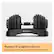L 7 d. 40 35 dE - 1 - 12.5 - 15 - 17.5 20 BowFlex Replace 15 weights with one Save space with an adjustable, all-in-one set