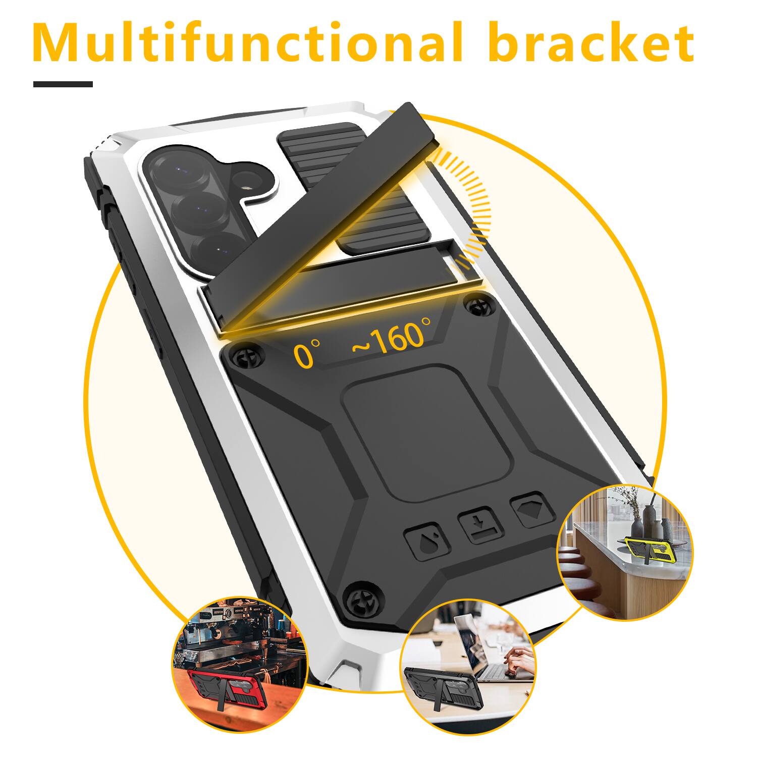 Multifunctional bracket 0° ~ 160°