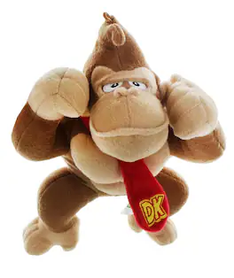 Nintendo - 10.5" Donkey Kong Standing Plush - Brown