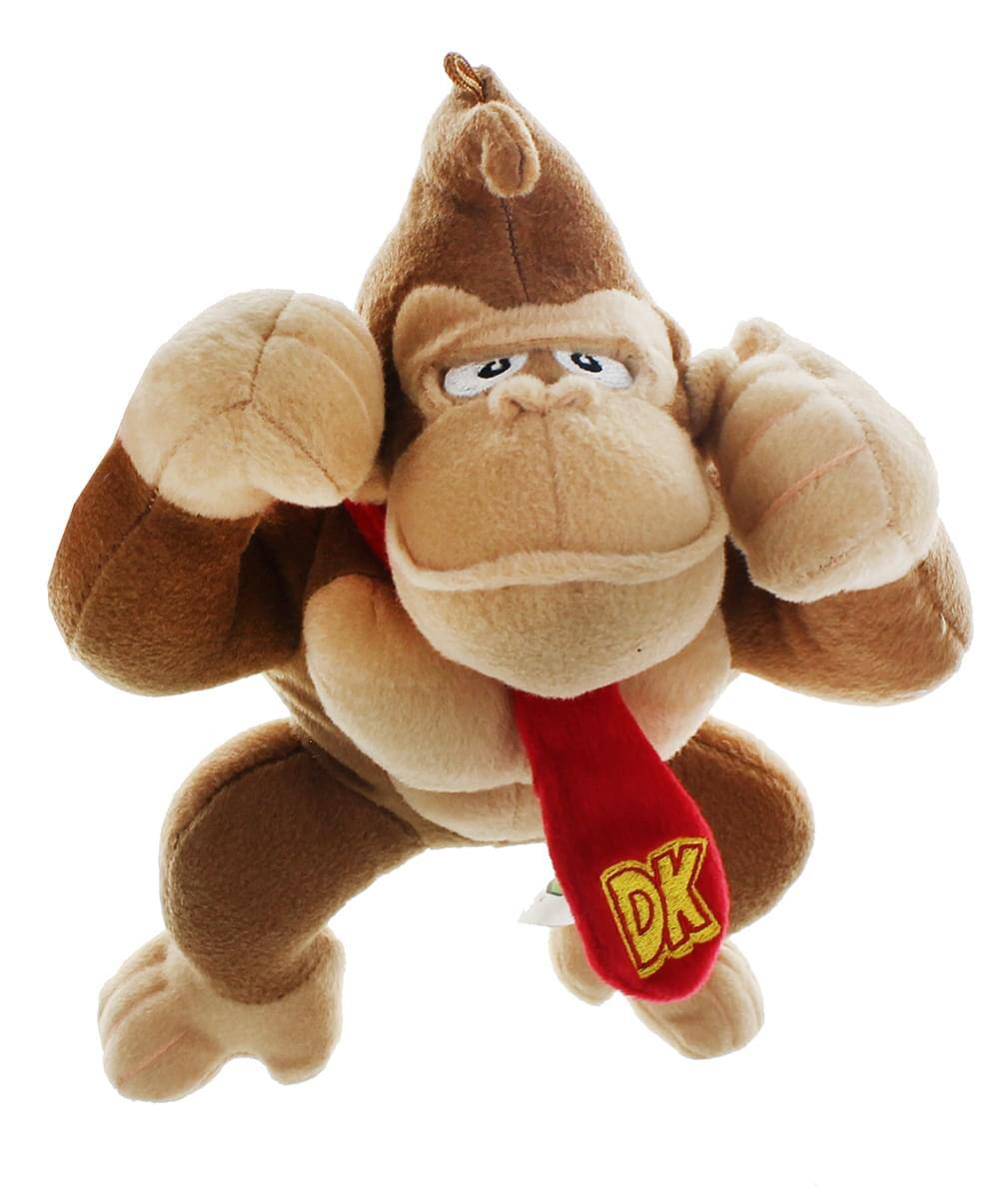 Nintendo - 10.5" Donkey Kong Standing Plush - Brown