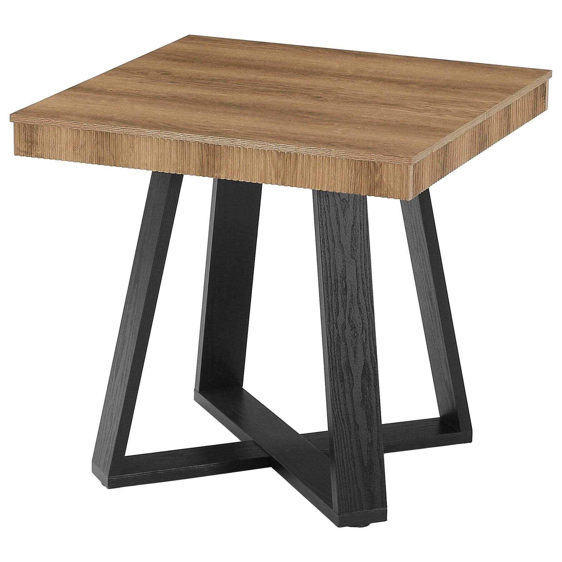 Alt View 5. Tribesigns - Office Executive Desk, For Computer Work and Writing in Home Offices and Everyday Organization - Brown.