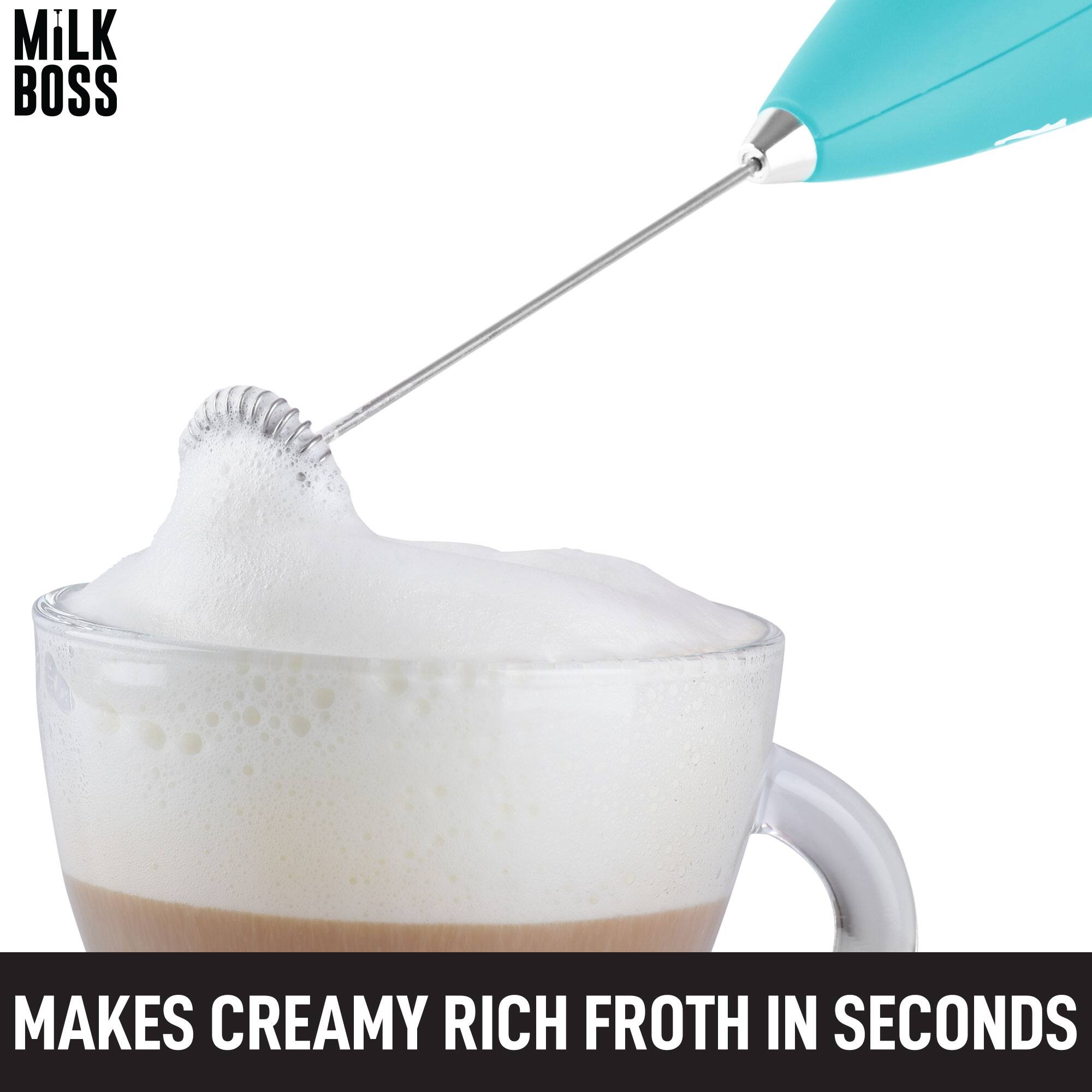 Milk Boss Makes Creamy Rich Froth in Seconds