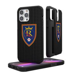 Keyscaper - MLS - Real Salt Lake iPhone Text Backdrop Rugged Case - 14 - Multicolor