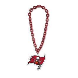WinCraft - Tampa Bay Buccaneers Big Chain Logo Plastic Necklace - Multicolor