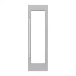 SKS - Transitional Design Panel Kit for Wine Column Right Hinge 24-Inch - Satin Stainless Steel