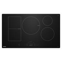 Maytag - 36" Electric Induction Cooktop with Power Boost - Black - Front_Zoom