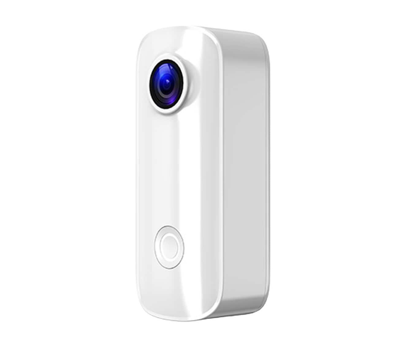 SJCAM - C100+ Mini WiFi Action Camera 4K30fps Pocket Sized Wearable Body Camera, Magnetic, APP Control, Underwater Small V