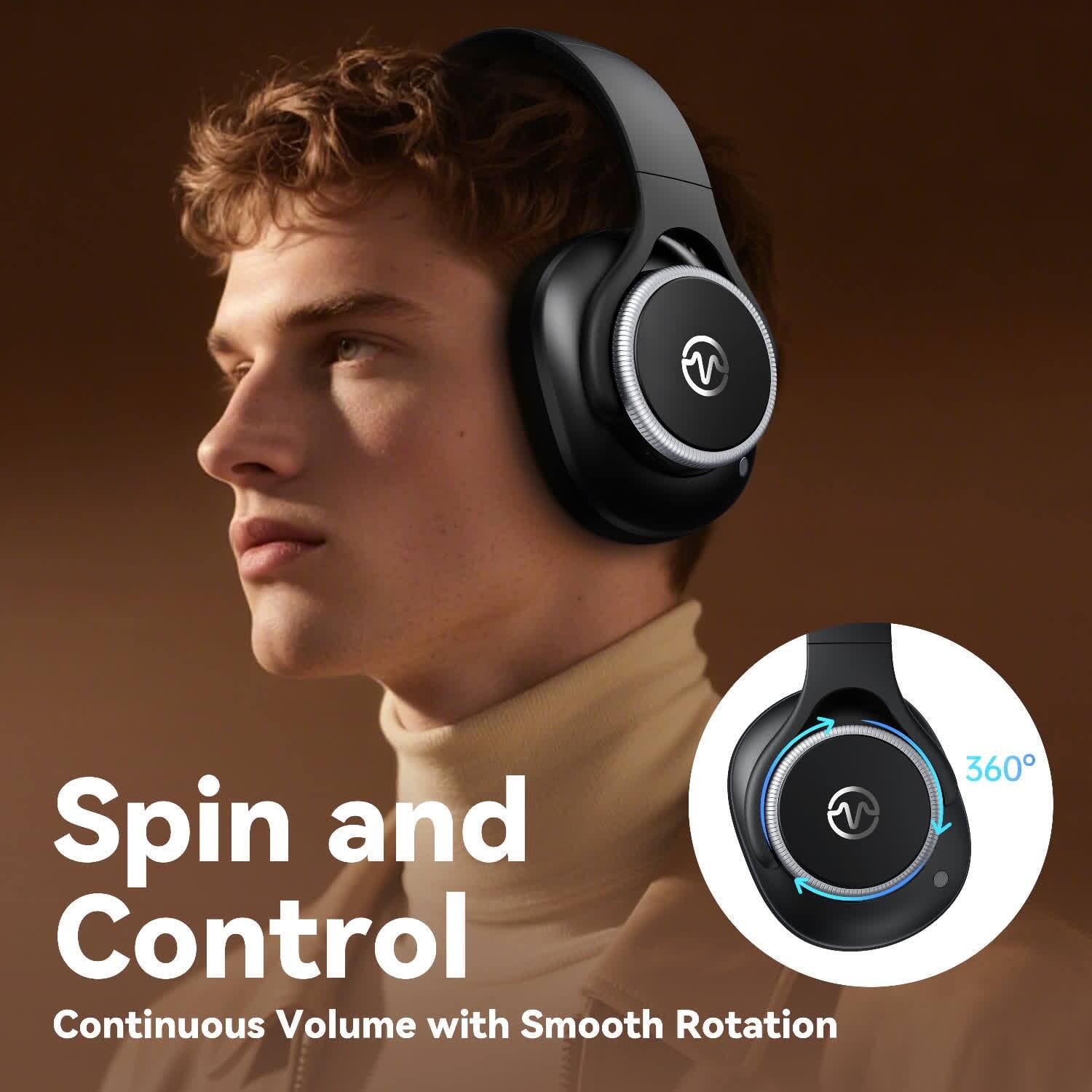 Spin and Control  
Continuous Volume with Smooth Rotation 360°