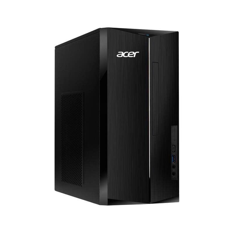 Alt View 3. Acer - Acer Aspire Desktop,Intel Core i5-14400,16GB RAM,1TB SSD+160GB Dock Station,Intel 730 UHD Graphics,Wi-Fi 6E,Win 11,Black - Black.
