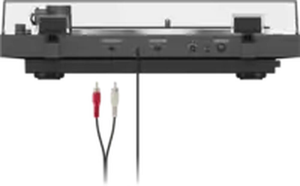 Back. Sony - PS-LX3BT Full Auto Playback Turntable with Bluetooth® Connectivity - Black.