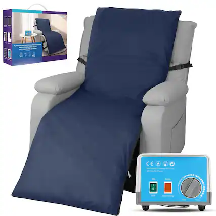 - A PESSE - i MATINS - SEAR
- rom LLMA aurA M1m RRVAL CLER CE
- Altemating Pressure A Pump Medical Air Pump
- ON Static I OFF Alternating Soft Firm
ALTERNATING AIR PRESSURE MATTRESS
WITH REMOVABLE COVER
Alternating Pressure Air Pump
Medical Air Pump
ON
Static
OFF
Alternating
Soft
Firm