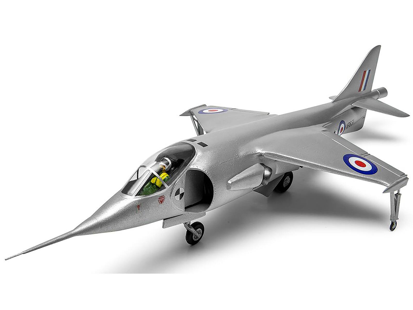 Angle. Airfix - Level 1 Model Kit Hawker P.1127 Aircraft 1/72 Plastic Model Kit by Airfix - Multi.