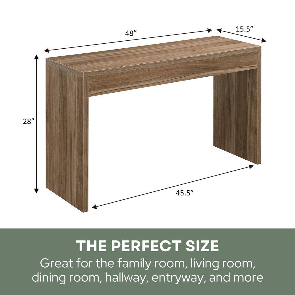 48"  
15.5"  
28"  
45.5"  
THE PERFECT SIZE  
Great for the family room, living room, dining room, hallway, entryway, and more