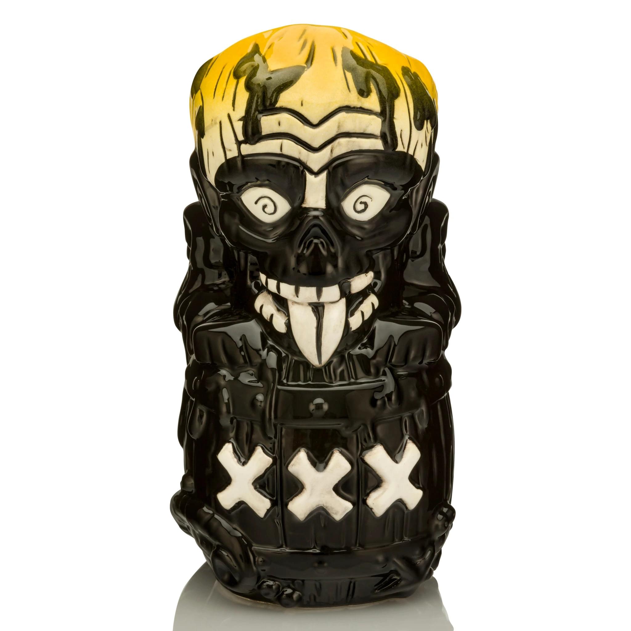 Front. ThinkGeek - Geeki Tikis The Return of the Living Dead Tarman Ceramic Mug | Holds 16 Ounces - Black.