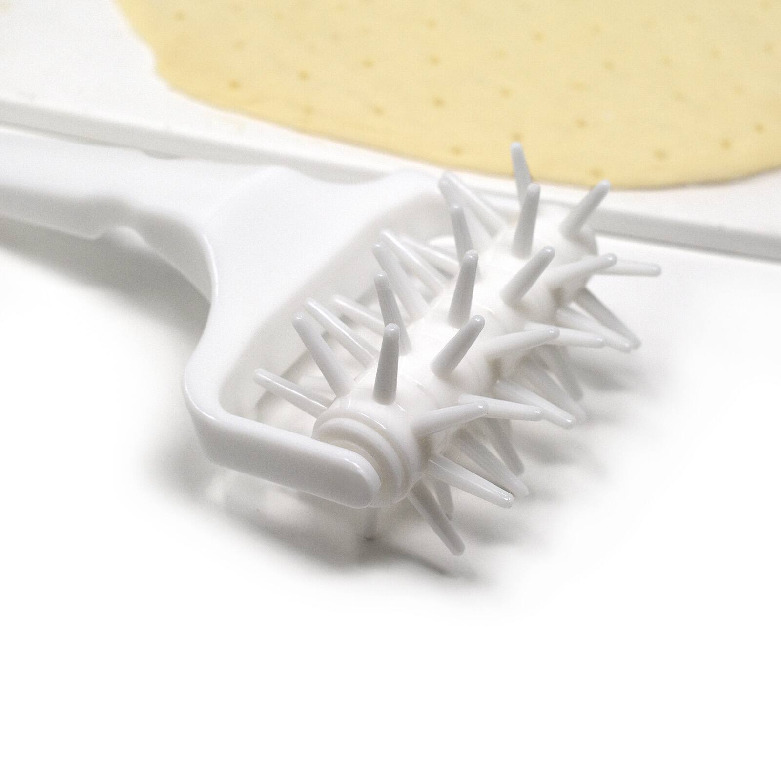 Alt View 4. Norpro - Dough Docker for Pastry or Pizza Dough, White - White.