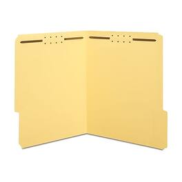 Staples - Reinforced Classification Folder, 3/4" Expansion, Letter Size, 50/Box - Yellow