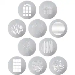 Aputure - Size-A Gobo Kit for Spotlight Max Projection Modifier, 10-Pack
