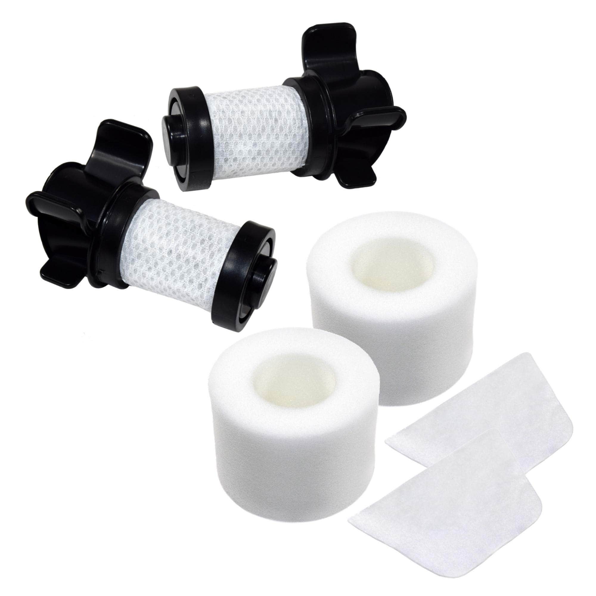 HQRP - 6pcs Vacuum Filter Set for Shark IONFlex IF200 IF250 IF280 IC205 IR70 IR100 DuoClean, Replaces XPREMF100 XPSTMF100