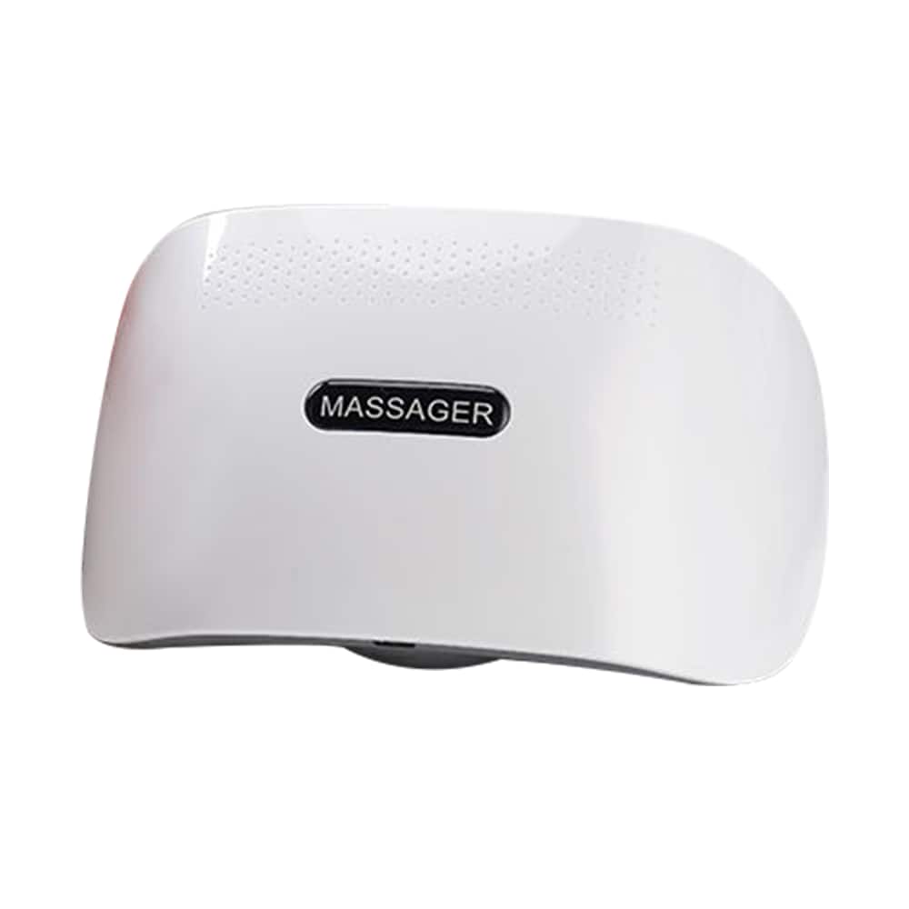 Cluzine - Abdominal Massager Automatic Belly Massage Device Hot Compress Fat Burning Belly Relaxation Massager