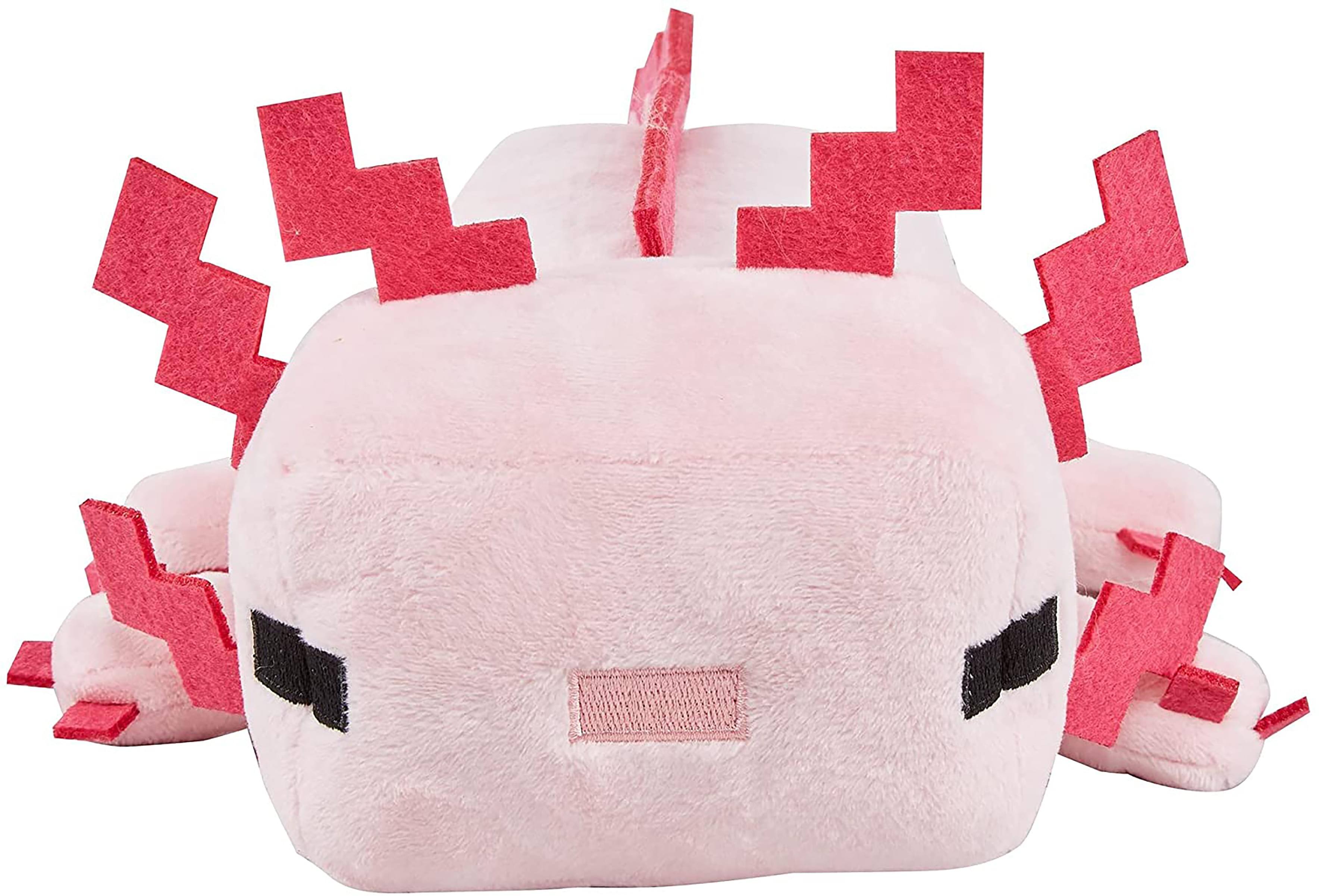 Alt View 1. Mattel - Mattel Minecraft Basic Plush Toy, Axolotl Soft Doll, 8-inch Collectible - Multicolor.