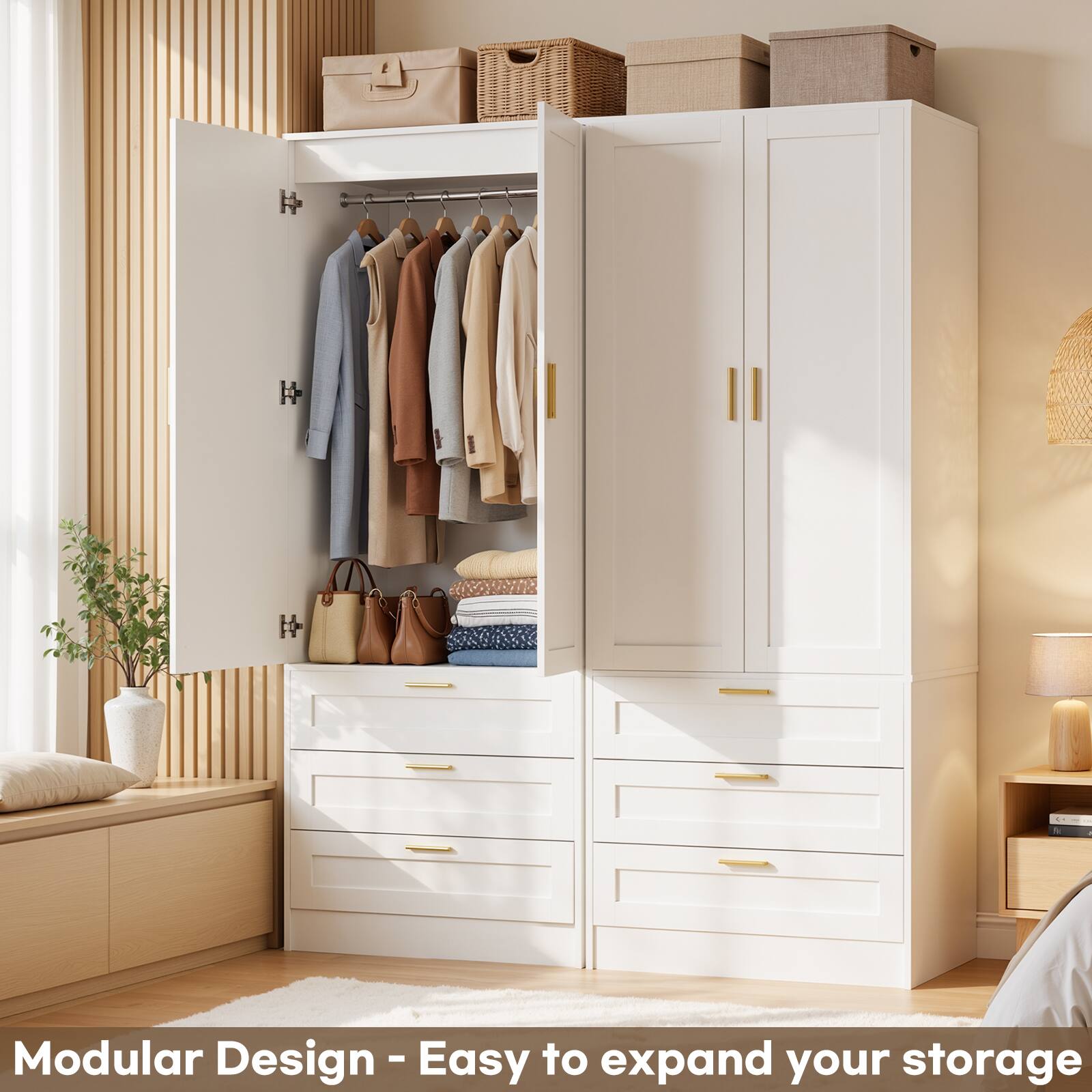 Modular Design - Easy to expand your storage