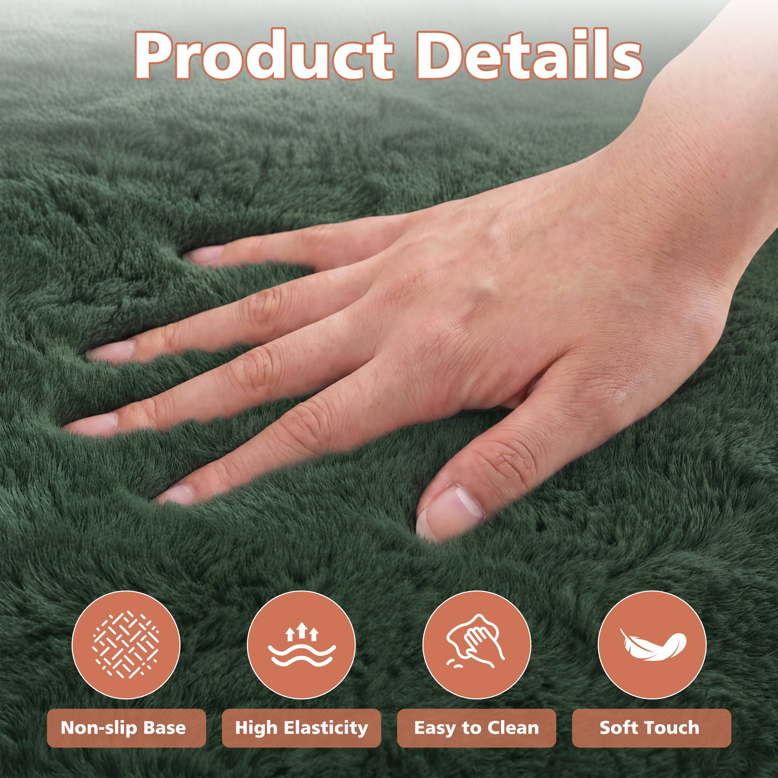 Product Details: Non-slip Base, High Elasticity, Easy to Clean, Soft Touch